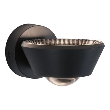 Paulmann 79769 - LED/9W IP44 Himmennettävä seinävalaisin SABIK 230V