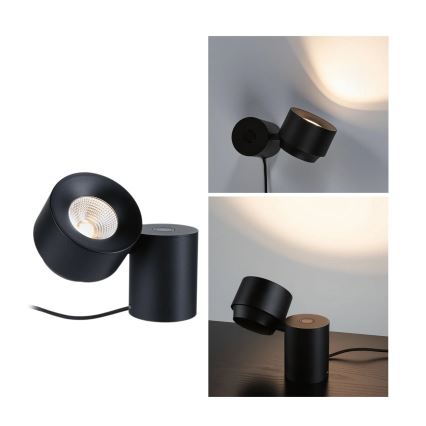 Paulmann 79776 - LED/3W Himmennettävä seinävalaisin 2in1 PURIC PANE 230V