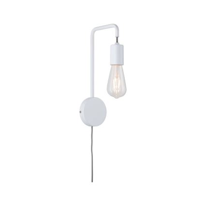 Paulmann 79811 - 1xE27/40W Seinävalaisin CALVANI 230V valkoinen