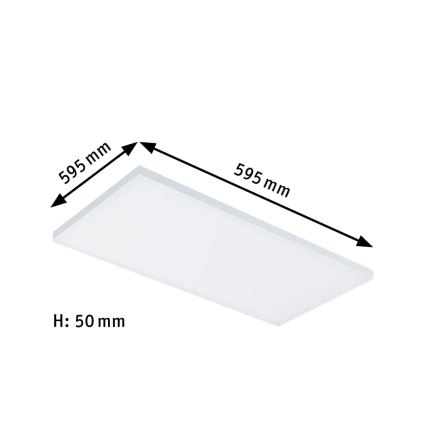 Paulmann 79827 - LED/15,5W Himmennysvalo SMART VELORA 230V 2700-6500K