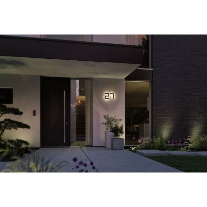 Paulmann 79842 - LED/0,2W IP44 Aurinkokäyttöinen talon numero 1,2V 1500 mAh