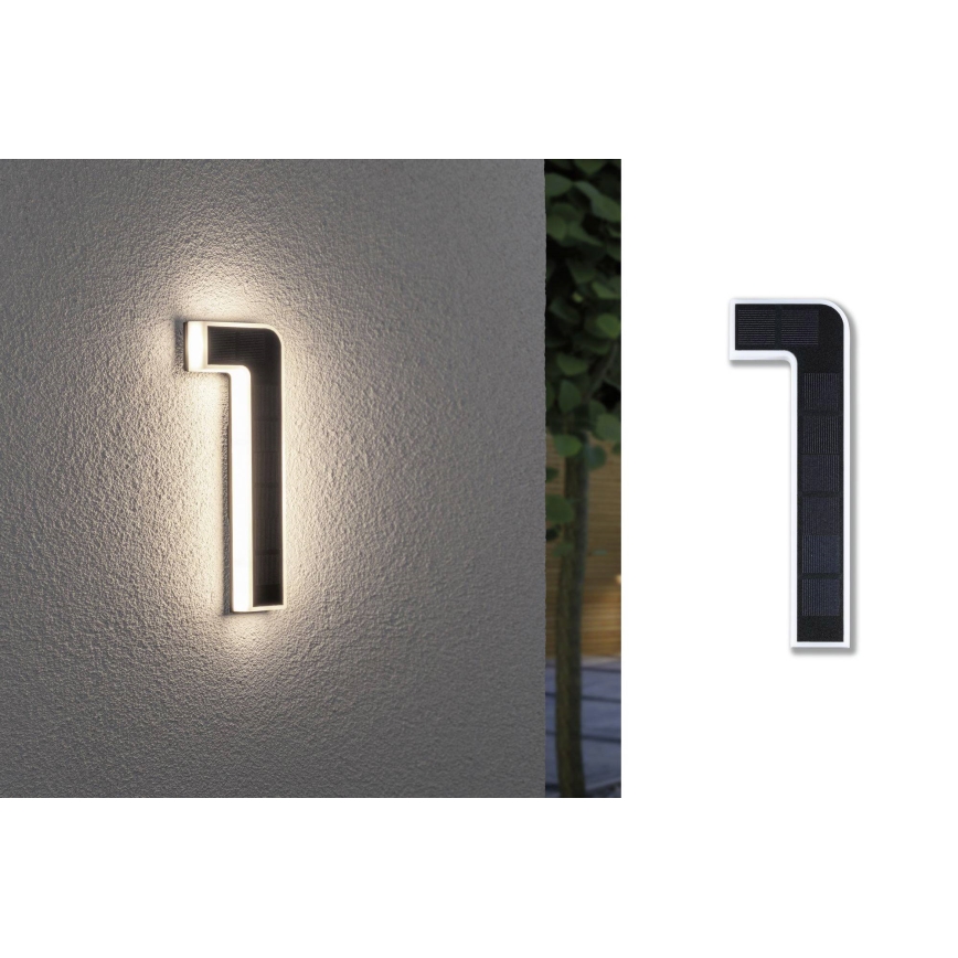 Paulmann 79842 - LED/0,2W IP44 Aurinkokenno talonumero 1,2V