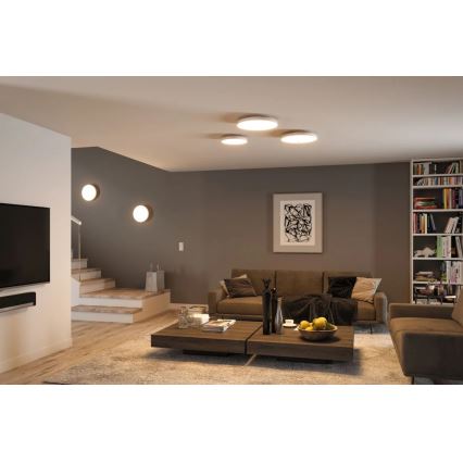 Paulmann 79897 - LED RGBW/22W Himmennettävä kattovalaisin SMART VELORA 230V