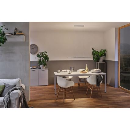 Paulmann 79902 - LED/43W Himmennettävä kattorkuunu johdossa SMART LENTO 230V 2700-6000K