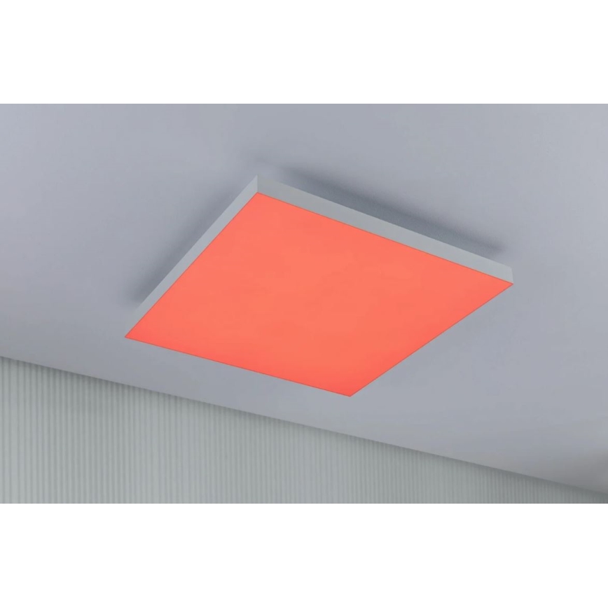 Paulmann 79905 - LED/19W RGBW Himmennettävä kattovalaisin VELORA 230V 3000-6500K + kauko-ohjaus