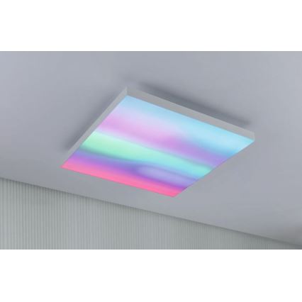 Paulmann 79905 - LED/19W RGBW Himmennettävä kattovalaisin VELORA 230V 3000-6500K + kauko-ohjaus