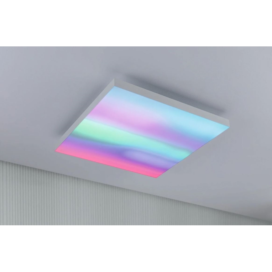 Paulmann 79905 - LED/19W RGBW Himmennettävä kattovalaisin VELORA 230V 3000-6500K + kauko-ohjaus