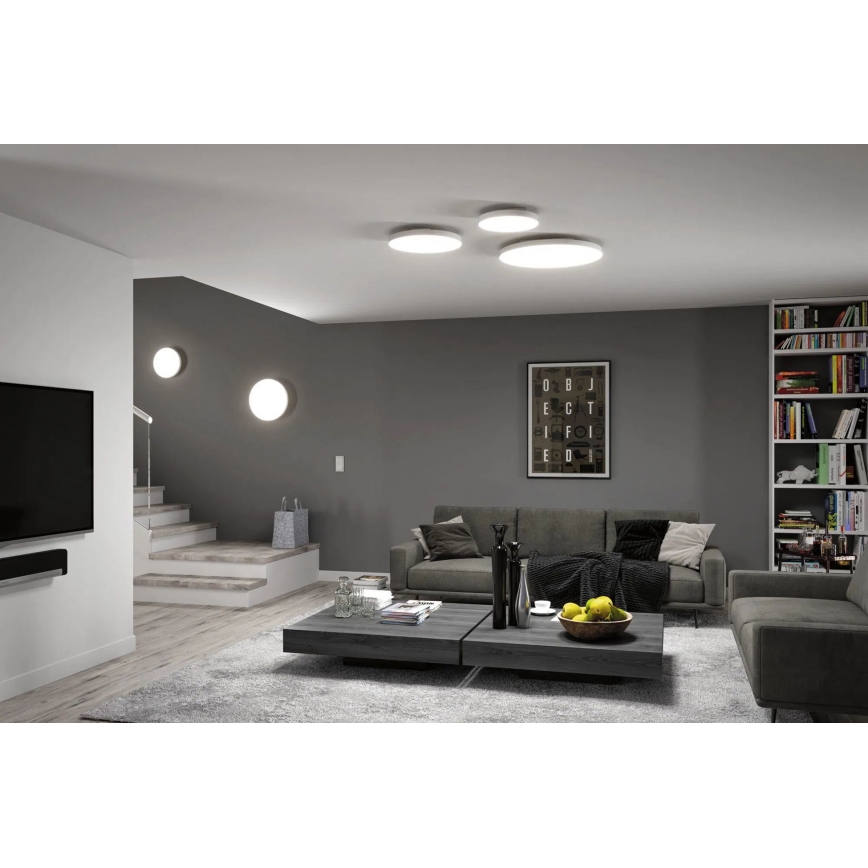 Paulmann 79928 - LED/22W Himennettävä kattovalaisin LORIA 230V 2700-6500K halkaisija 40 cm valkoinen