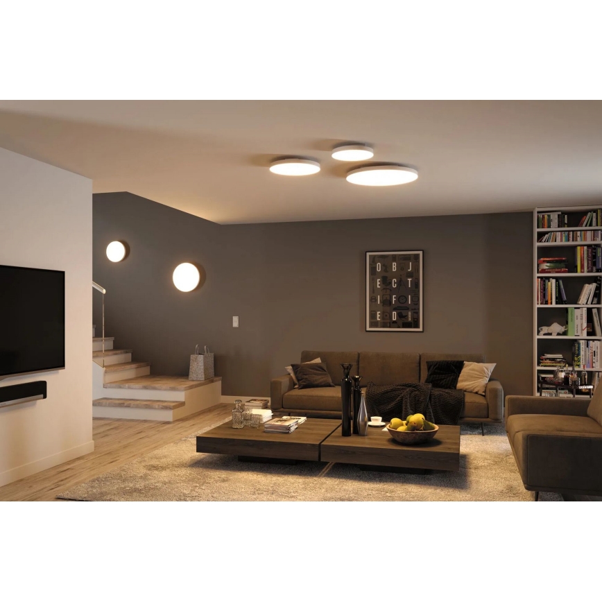 Paulmann 79931 - LED/16,5W IP44 Himennettävä kattovalaisin LORIA 230V 2700-6500K