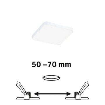 Paulmann 79953 - LED/6W IP44 Himmennettävä kylpyhuoneen uppovalaisin VARIFIT 230V