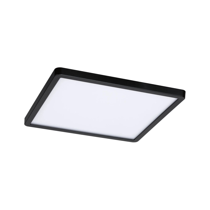 Paulmann 79967 - LED/16W IP44 Himmennettävä kylpyhuoneen upotettava kattovalaisin AREO 230V 23x23 cm musta