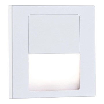 Paulmann 79999 - LED/1W Portaikon valo TSARO 230V Follow/valkoinen