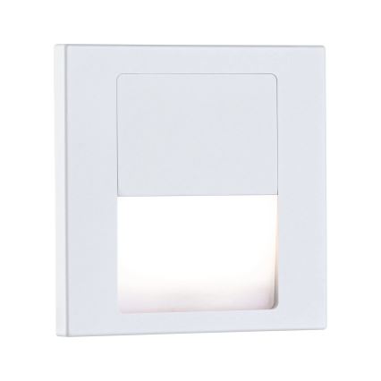Paulmann 79999 - LED/1W Portaikon valo TSARO 230V Follow/valkoinen