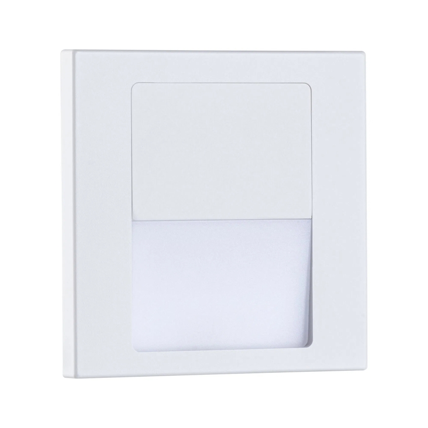 Paulmann 79999 - LED/1W Portaikon valo TSARO 230V Follow/valkoinen