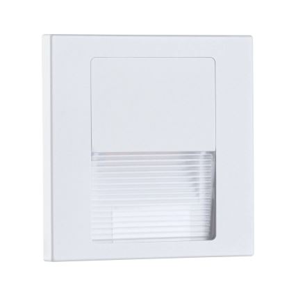 Paulmann 79999 - LED/1W Portaikon valo TSARO 230V Follow/valkoinen