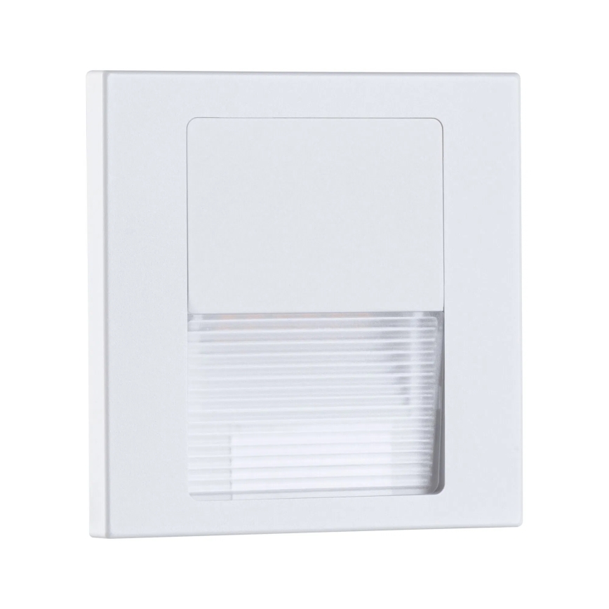 Paulmann 79999 - LED/1W Portaikon valo TSARO 230V Follow/valkoinen