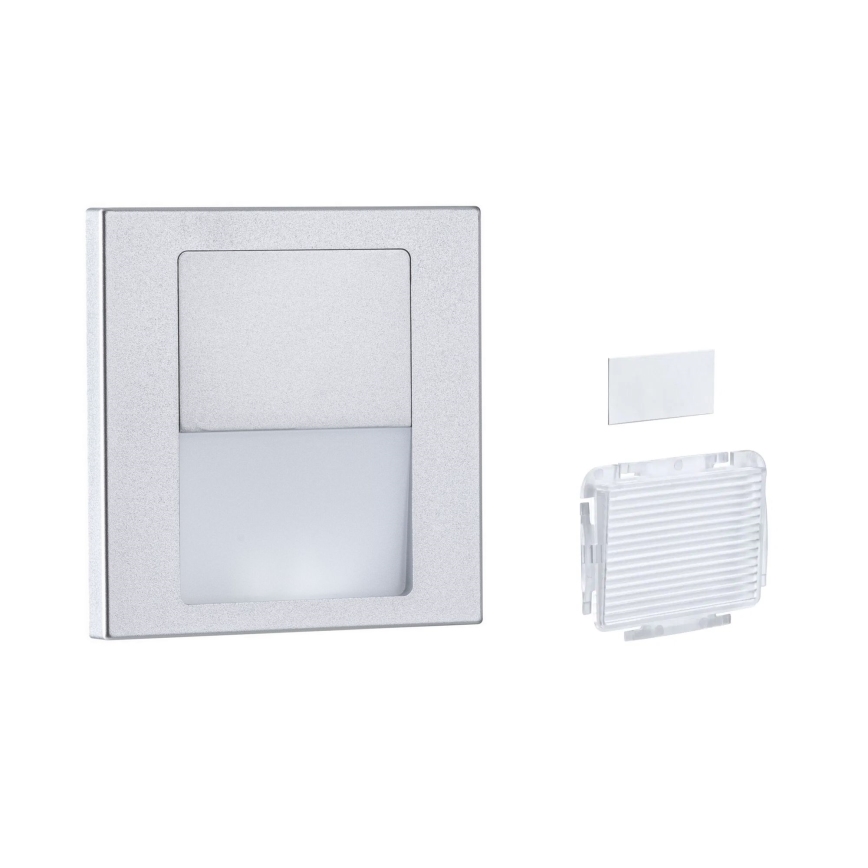 Paulmann 80000 - LED/1W Portaikkunvalo TSARO 230V Follow/matattu kromi