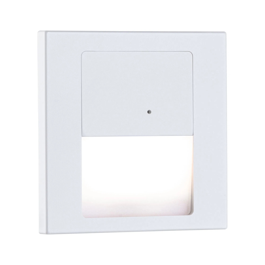 Paulmann 80002 - LED/1W Portaikon valo anturilla TSARO 230V Lead/valkoinen