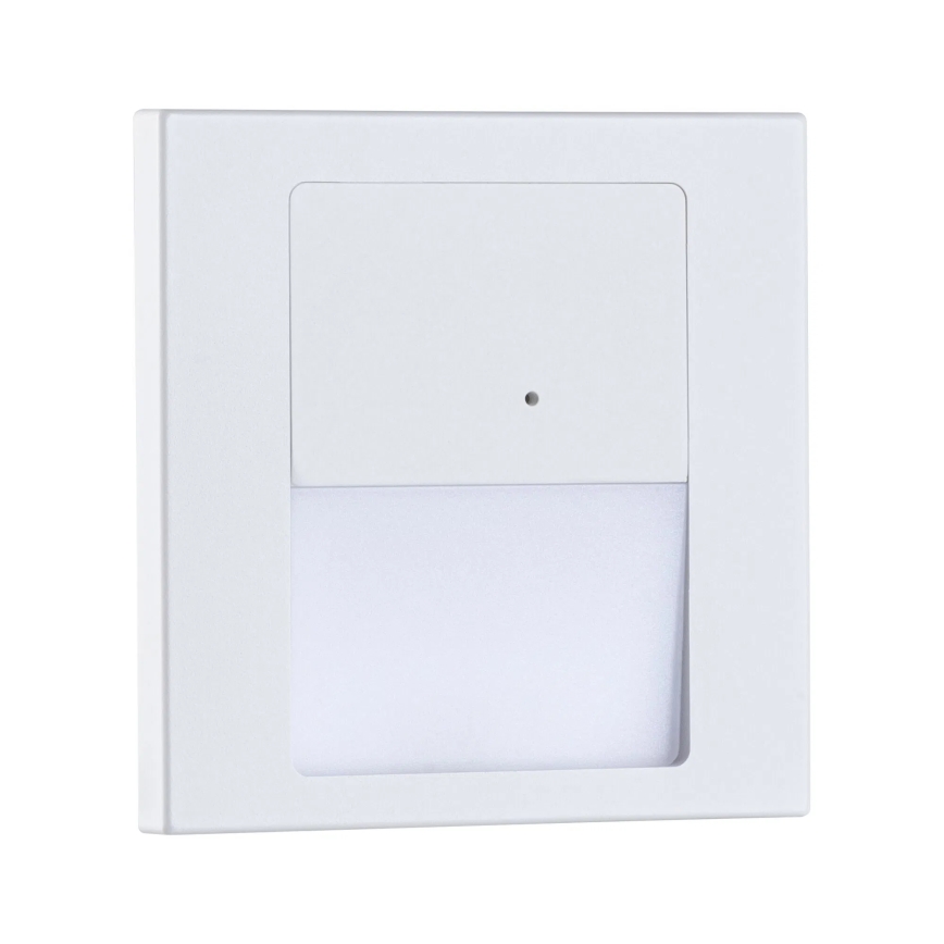 Paulmann 80002 - LED/1W Portaikon valo anturilla TSARO 230V Lead/valkoinen