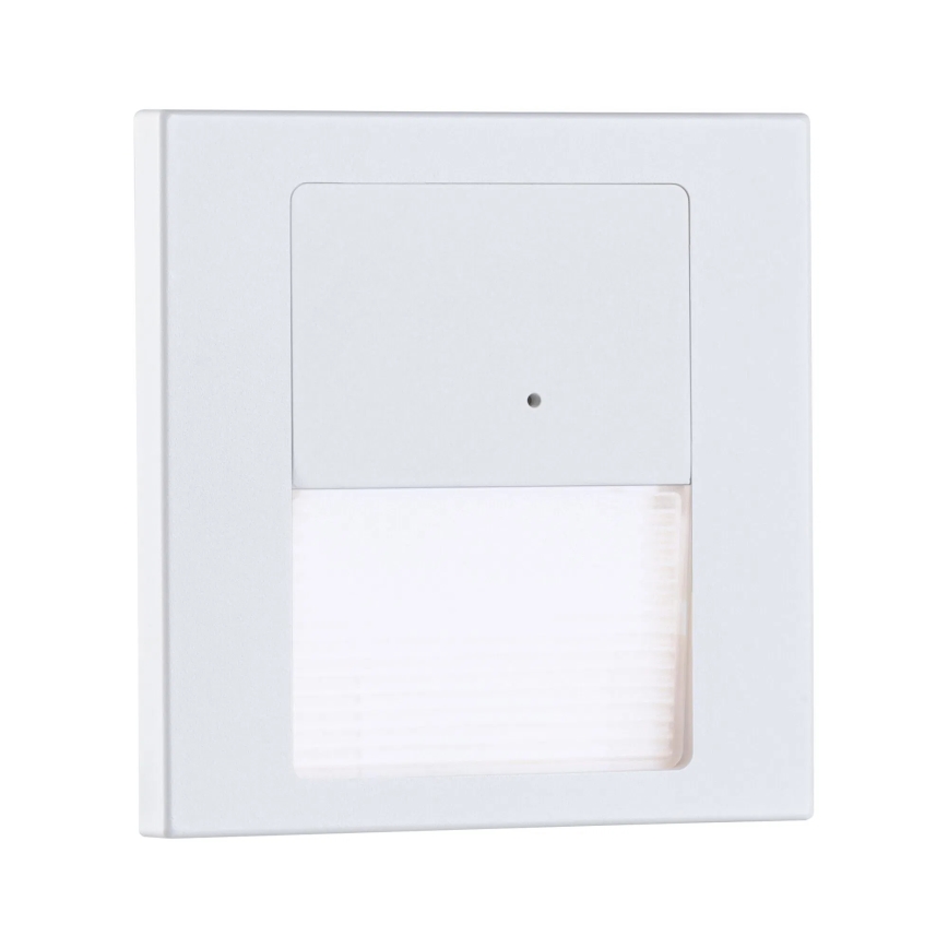 Paulmann 80002 - LED/1W Portaikon valo anturilla TSARO 230V Lead/valkoinen