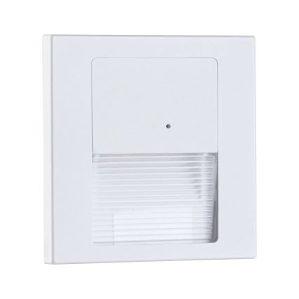 Paulmann 80002 - LED/1W Portaikon valo anturilla TSARO 230V Lead/valkoinen
