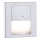 Paulmann 80003 - LED/1W Portaikon valo anturilla TSARO 230V Lead/mattakromi