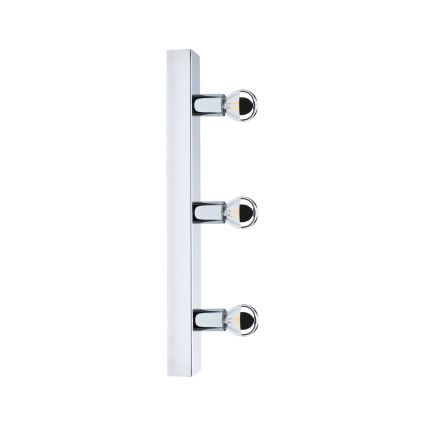 Paulmann 80096 - 3xE14/40W IP44 Kylpyhuoneen peilivalo REGULA 230V kiiltävä kromi