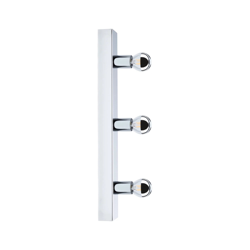 Paulmann 80096 - 3xE14/40W IP44 Kylpyhuoneen peilivalo REGULA 230V kiiltävä kromi