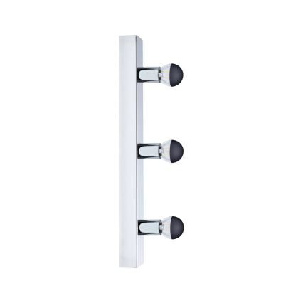 Paulmann 80096 - 3xE14/40W IP44 Kylpyhuoneen peilivalo REGULA 230V kiiltävä kromi