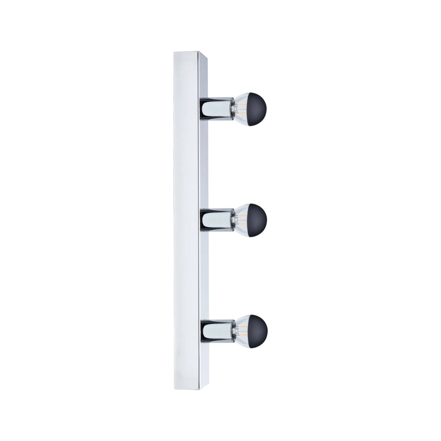 Paulmann 80096 - 3xE14/40W IP44 Kylpyhuoneen peilivalo REGULA 230V kiiltävä kromi