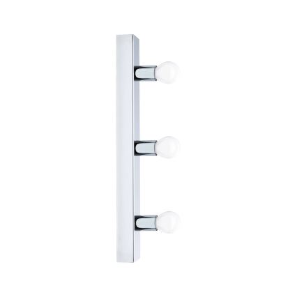 Paulmann 80096 - 3xE14/40W IP44 Kylpyhuoneen peilivalo REGULA 230V kiiltävä kromi
