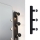 Paulmann 80097 - 3xE14/40W IP44 Kylpyhuoneen peilivalo REGULA 230V musta