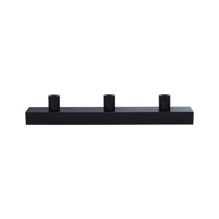 Paulmann 80097 - 3xE14/40W IP44 Kylpyhuoneen peilivalo REGULA 230V musta