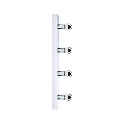 Paulmann 80098 - 4xE14/40W IP44 Kylpyhuoneen peilivalo REGULA 230V kiiltävä kromi