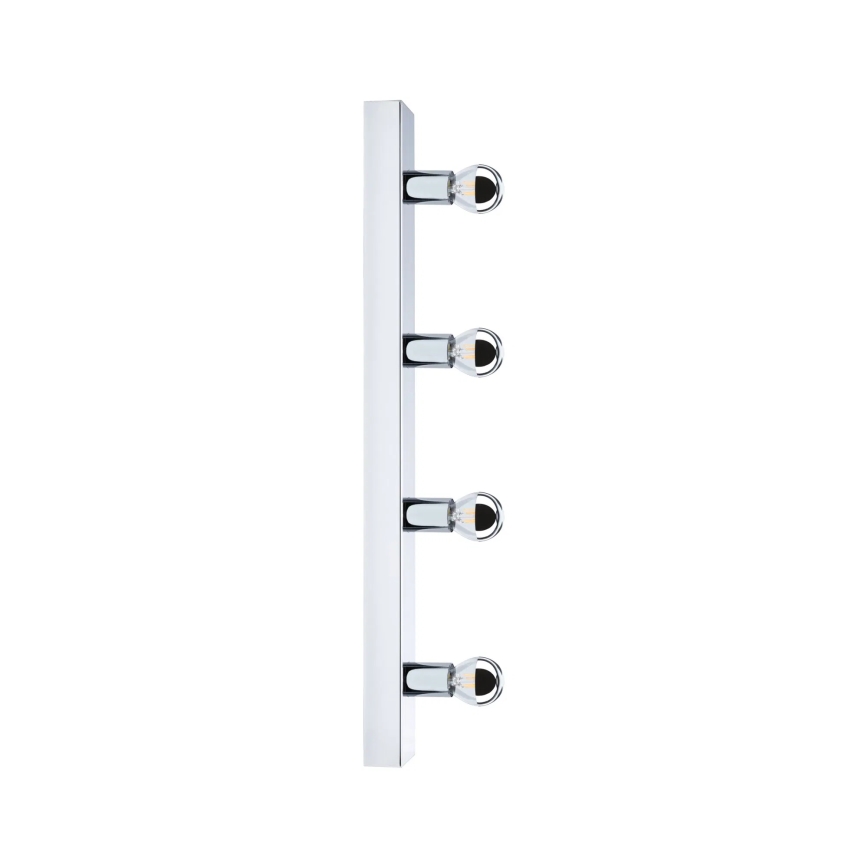Paulmann 80098 - 4xE14/40W IP44 Kylpyhuoneen peilivalo REGULA 230V kiiltävä kromi