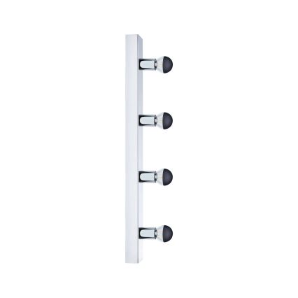 Paulmann 80098 - 4xE14/40W IP44 Kylpyhuoneen peilivalo REGULA 230V kiiltävä kromi