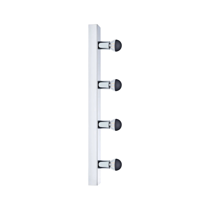 Paulmann 80098 - 4xE14/40W IP44 Kylpyhuoneen peilivalo REGULA 230V kiiltävä kromi