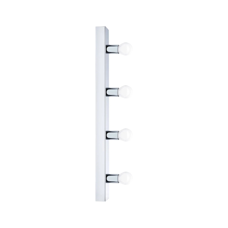 Paulmann 80098 - 4xE14/40W IP44 Kylpyhuoneen peilivalo REGULA 230V kiiltävä kromi