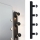 Paulmann 80099 - 4xE14/40W IP44 Kylpyhuoneen peilivalo REGULA 230V musta