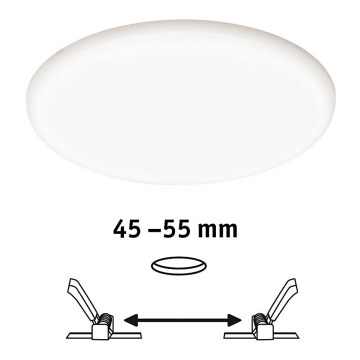 Paulmann 92387 - LED/4,5W IP44 Kylpyhuoneen upotettu valo VARIFIT 230V