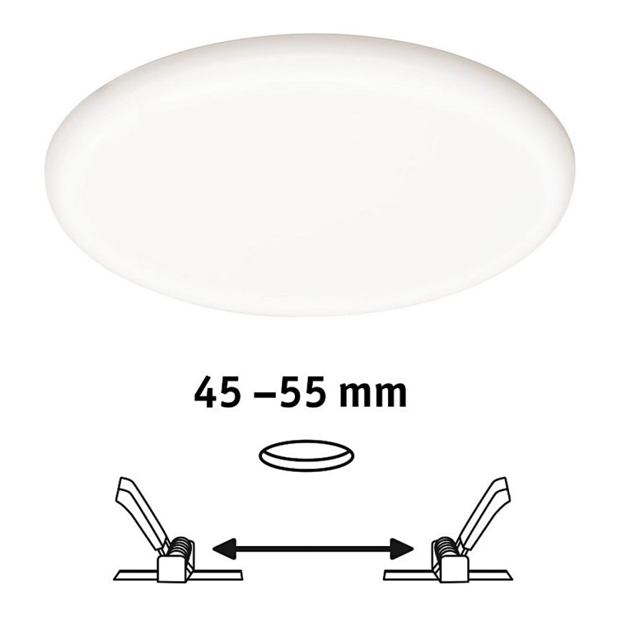 Paulmann 92387 - LED/4,5W IP44 Kylpyhuoneen upotettu valo VARIFIT 230V