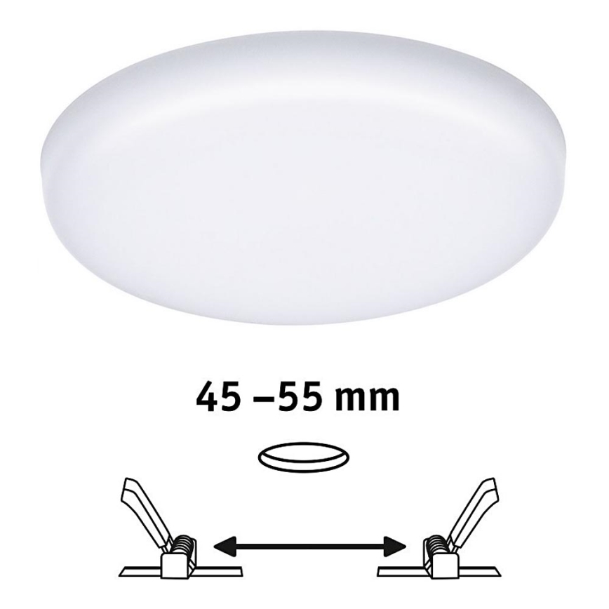 Paulmann 92390 - LED/4,5W IP44 Kylpyhuoneen upotettu valo VARIFIT 230V