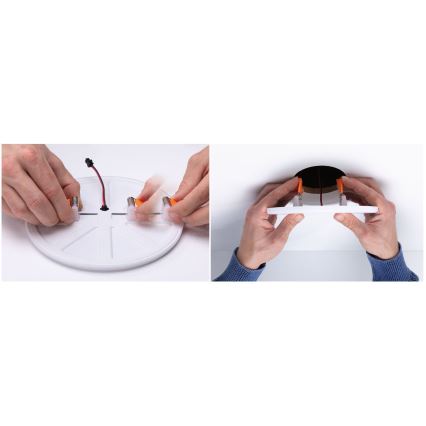 Paulmann 92390 - LED/4,5W IP44 Kylpyhuoneen upotettu valo VARIFIT 230V