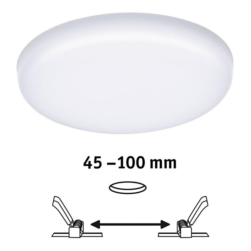 Paulmann 92391 - LED/8,5W IP44 Kylpyhuoneen upotettu valo VARIFIT 230V