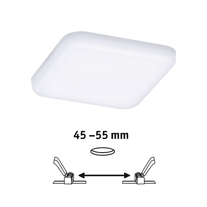 Paulmann 92393 - LED/4,5W IP44 Kylpyhuoneen upotettu valo VARIFIT 230V