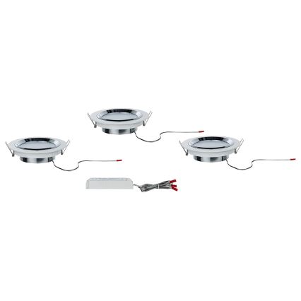Paulmann 92693 - SETTI 3xLED/8W Himmennettävä riippuva kattovalaisin PREMIUM LINE 230/