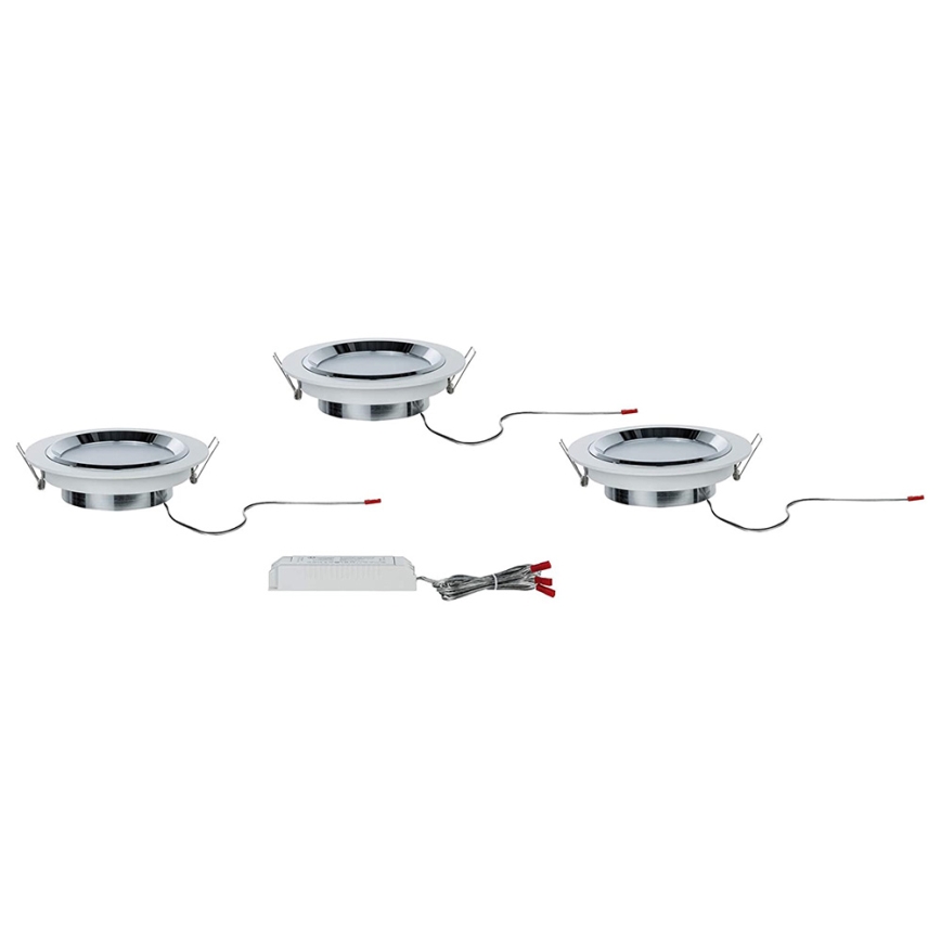 Paulmann 92693 - SETTI 3xLED/8W Himmennettävä riippuva kattovalaisin PREMIUM LINE 230/