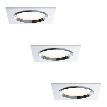Paulmann 92695 - SETTI 3xLED/8W Himmennettävä riippuva kattovalaisin DICE 230V