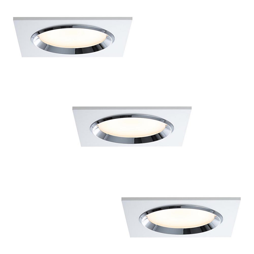 Paulmann 92695 - SETTI 3xLED/8W Himmennettävä riippuva kattovalaisin DICE 230V