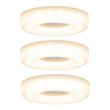 Paulmann 92704 - SETTI 3xLED/5,5W Upotettu valo BAGEL 230V